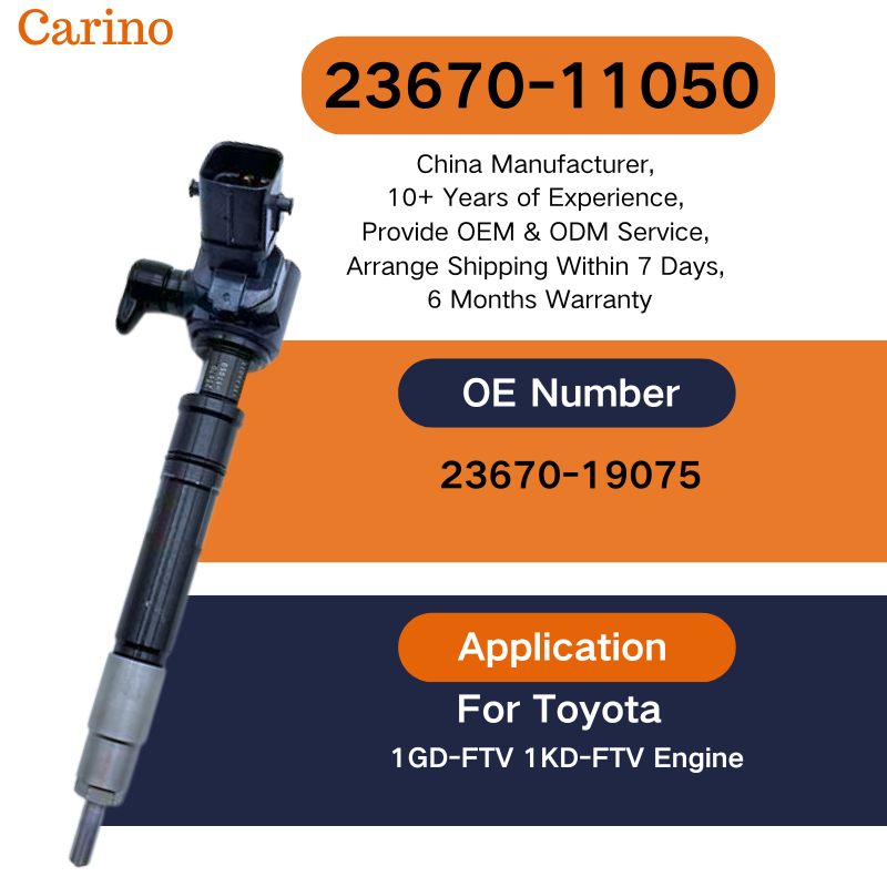 295700-0310 23670-11030 23670-0E090 Inyector de combustible diésel